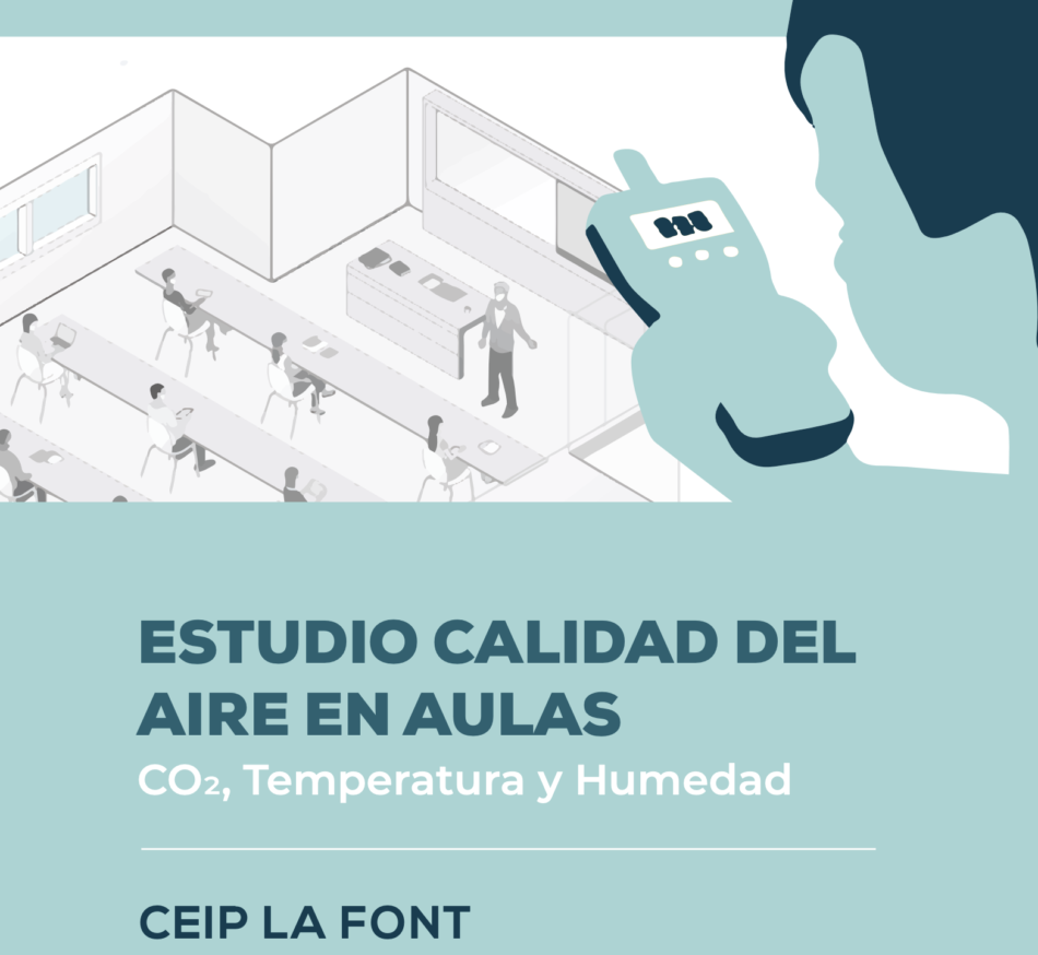 CEIP LA FONT CALIDAD DEL AIRE Y CONFORT EN AULAS